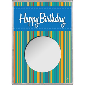 Blue Happy Birthday SAE Gift Holder - Product Packaging [Add $3.00]